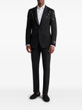 ETRO linen-blend evening jacket