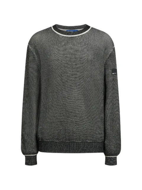 Karl Lagerfeld Jeans waffle knit sweater