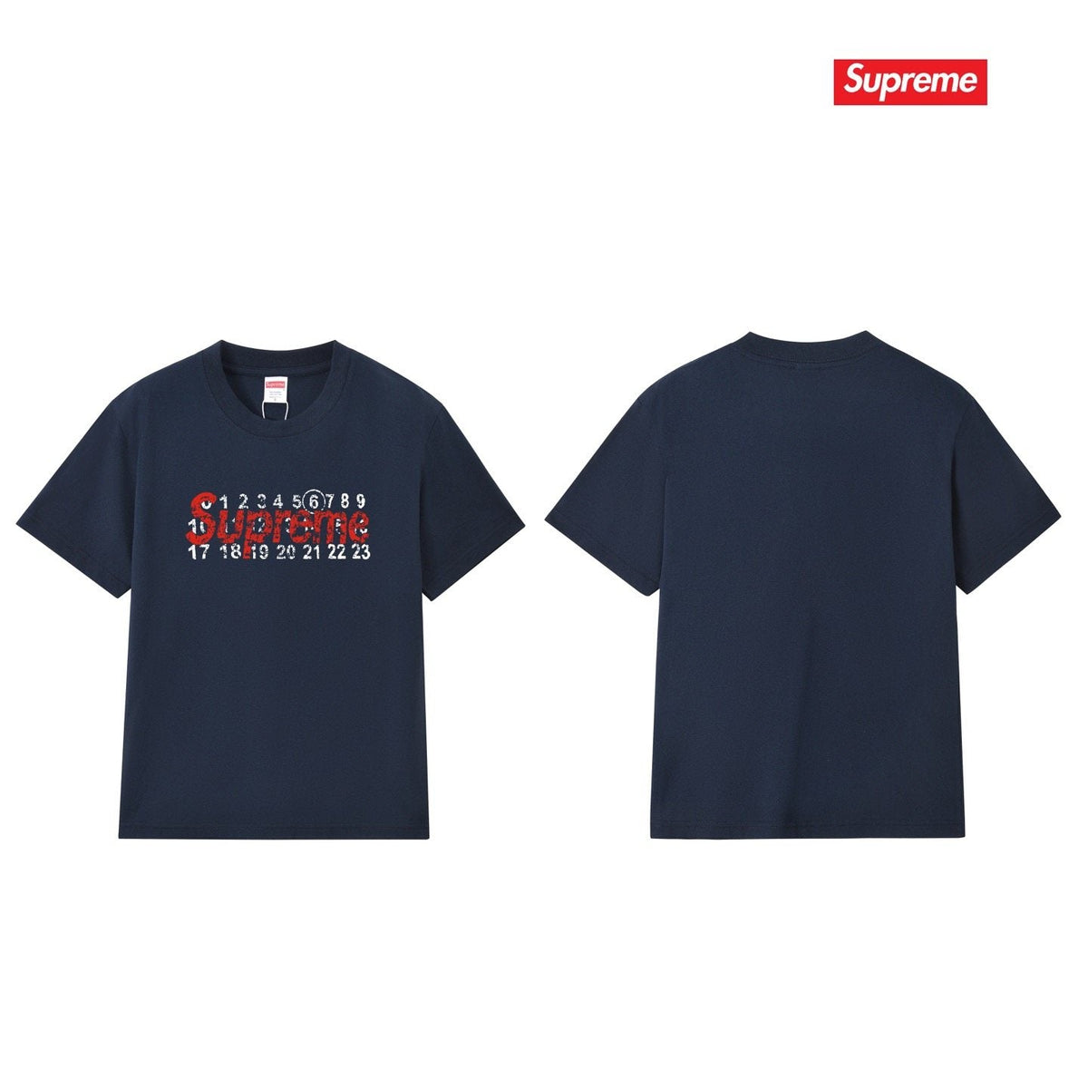 Supreme Number Graphic Short-Sleeve T-Shirt
